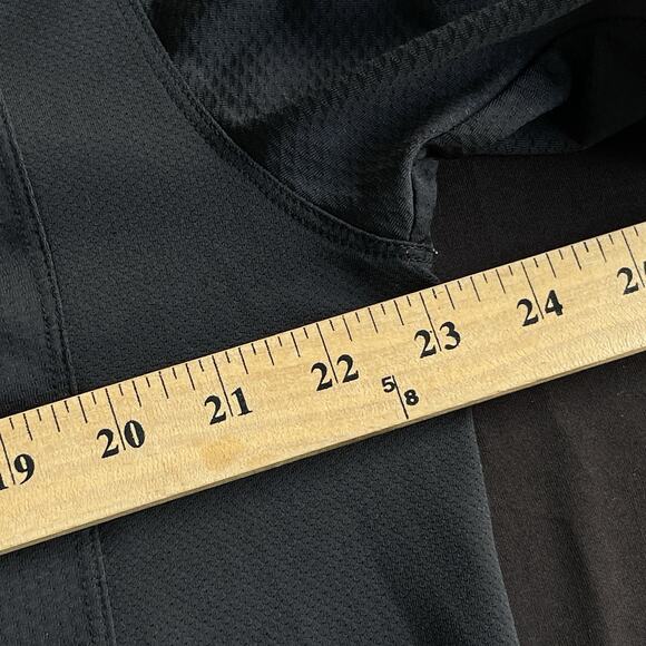 Nike Golf Mens Fitdry Polo‎ Shirt Large Black Athletic Activewear Lightweight - Picture 10 of 10